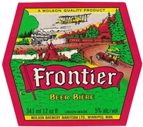 Frontier Beer Bière Label