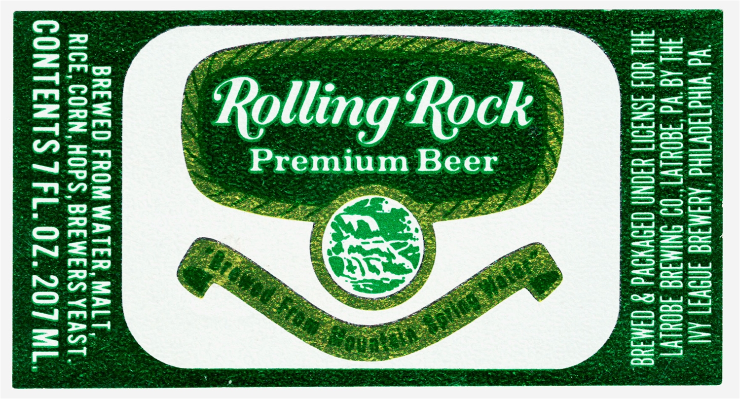 rolling rock beer merchandise