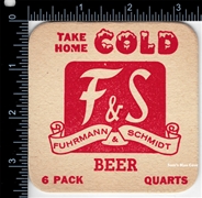 F&S Take Home Cold Beer Coaster