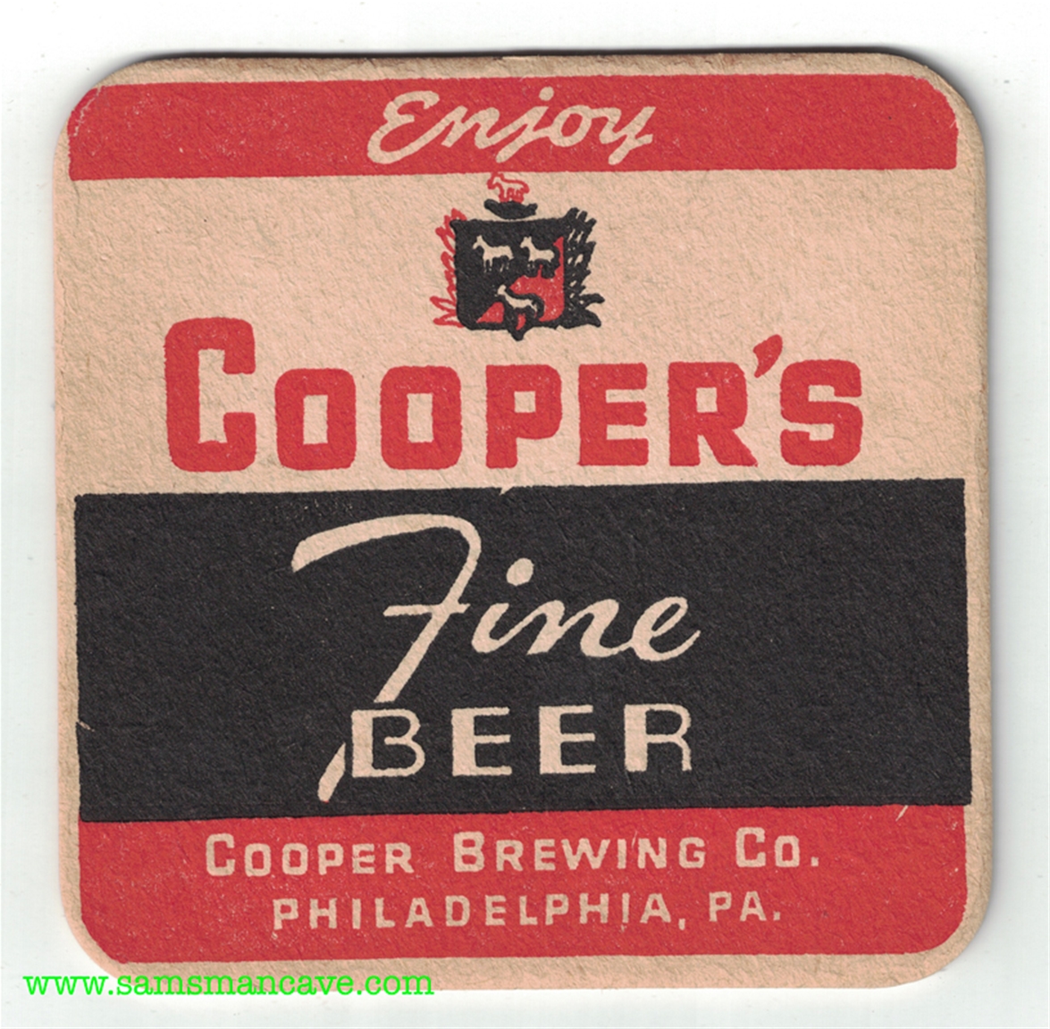 Cooper's Fine Beer Beer Coaster