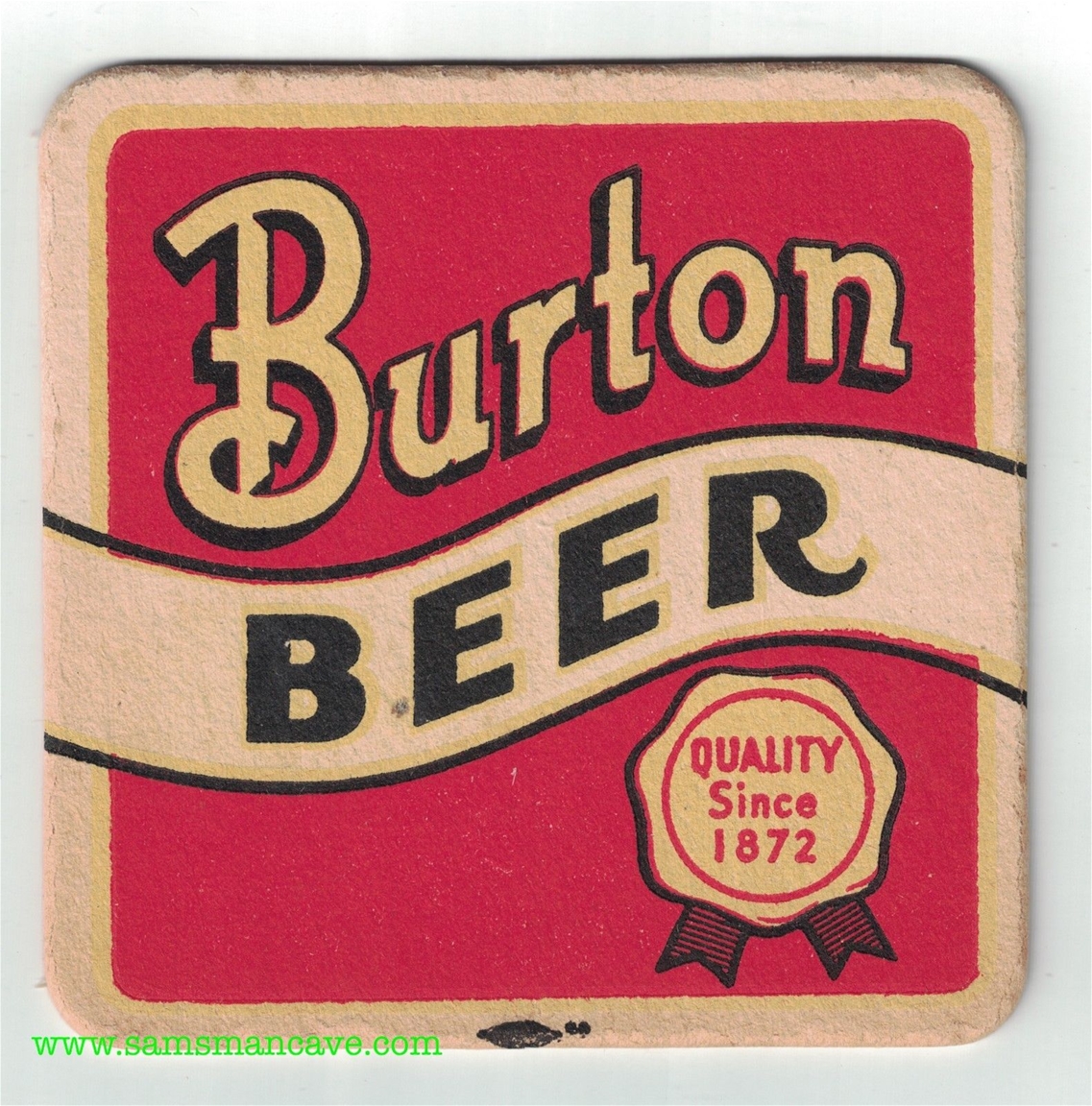 Burton Beer Coaster