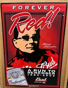 Budweiser Kenny Bernstein Forever Red Poster