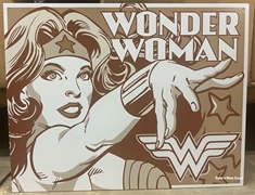 Wonder Woman Tin Sign