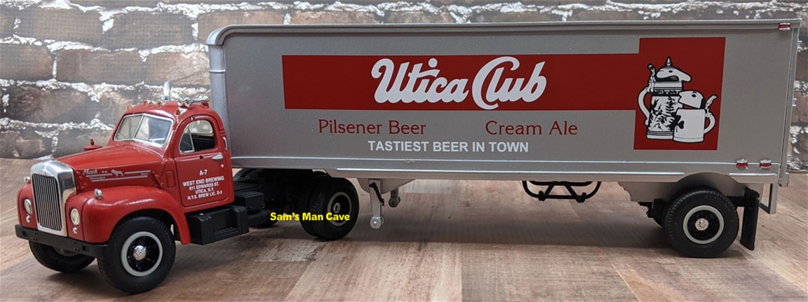 Utica Club 1960 Model B-61 Mack Tractor Trailer