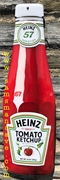 Heinz Ketchup Bottle Embossed Tin Sign