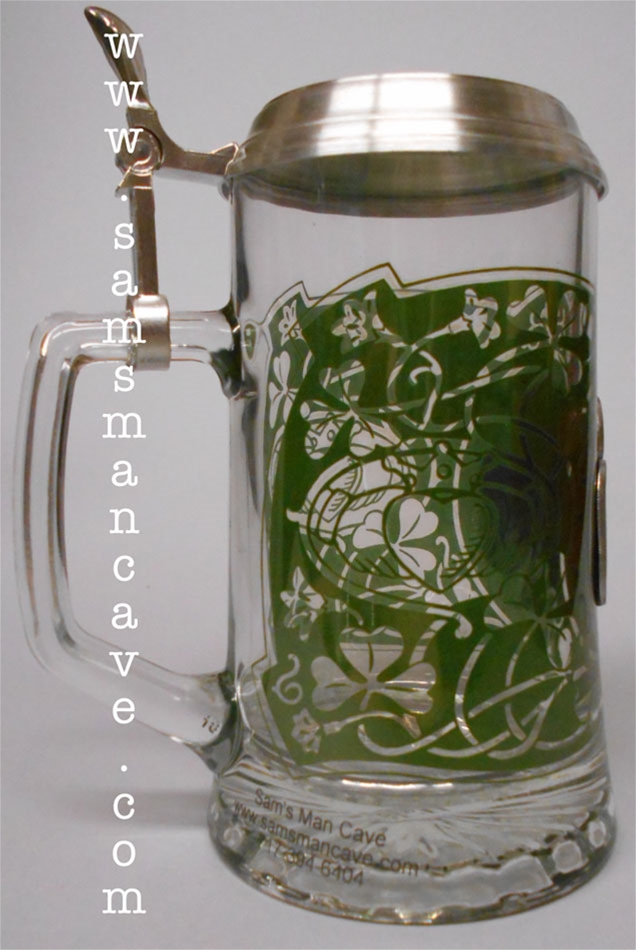 Ireland Shamrock sale Claddagh Beer Stein