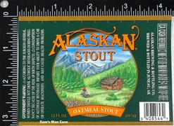 Alaskan Stout Oatmeal Stout Label