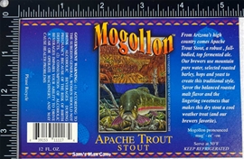 Mogollon Apache Trout Stout Label