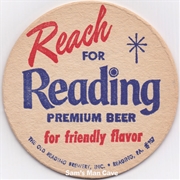 Reading Reach for Beer Coaster