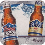 Coors Light Coors Banquet Beer Coaster