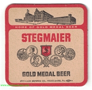Stegmaier Gold Medal Beer Coaster