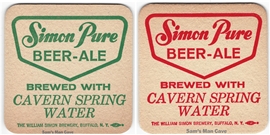 Simon Pure Beer Ale Coaster