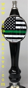 Thin Green Line Tap Handle