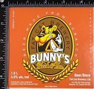 Fat Cat Bunny's Black & Tan Label