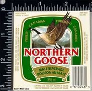 Northern Goose Malt Beverage Label 