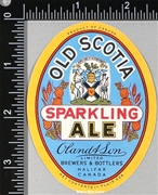 Oland Old Scotia Sparkling Ale Label 