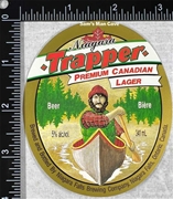 Niagara Trapper Premium Canadian Lager Label