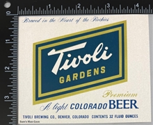 Tivoli Gardens Beer Label