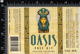Oasis Pale Ale Beer Label