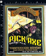 Tommyknocker Pick Axe Pale Ale Label