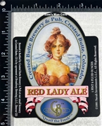 Crested Butte Red Lady Ale Label