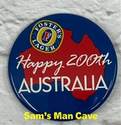Foster's Happy 200th Australia Pin