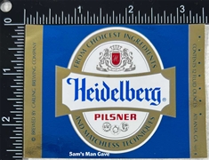 Heidelberg Pilsner Beer Label