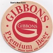 Gibbons Premium Beer Coaster
