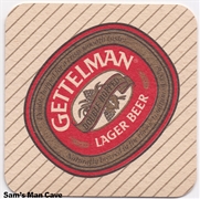 Gettelman Lager Beer Coaster