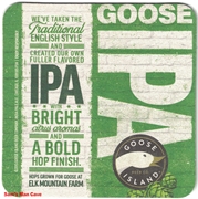 Goose Island IPA Beer Coaster