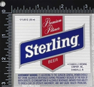 Sterling Beer Label
