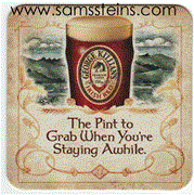 George Killians Irish Red Beer Pint To Grab Coaster