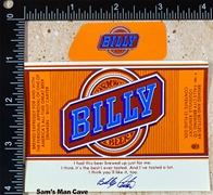 Billy Beer Label