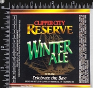 Clipper City Reserve Winter Ale Label