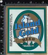 Island Gold Beer Label