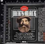 Barley Boys Jack's Black Porter Label