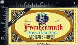 Geyer's Frankenmuth Bavarian Beer Label