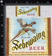 Sebewaing Beer Label with neck 