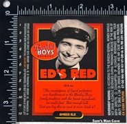 Barley Boys Ed's Red Amber Ale Label