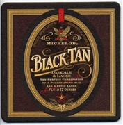 Michelob Black & Tan Beer Coaster