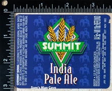 Summit India Pale Ale Label