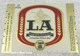 Anheuser-Busch LA Beer Label