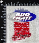 Bud Light Las Vegas Centennial Sticker Label