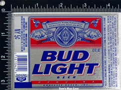 Bud Light Beer Label