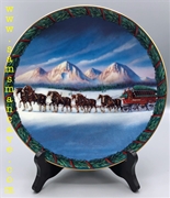 2000 Budweiser Holiday in the Mountains Plate