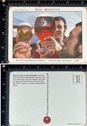 New Belgium See Worthy Beer Coaster Postcard