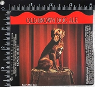 Smuttynose Old Brown Dog Ale Label