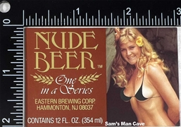 Nude Beer Label