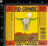 Rio Grande Pancho Verde Chili Cerveza Label