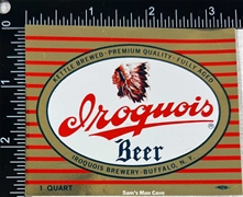Iroquois Beer Label